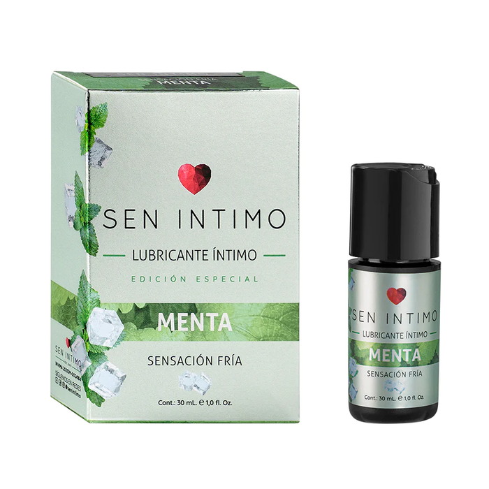 Lubricante Menta Sensación Fría 30ml Sen intimo Flameantes