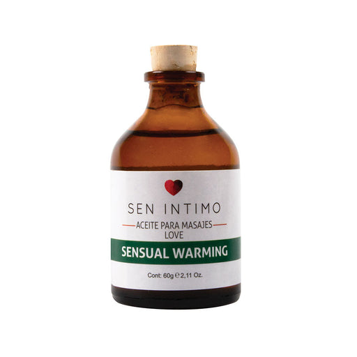 Aceite para Masajes Sensual Warming 60gr Sen Intimo Flameantes