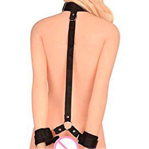 Amarras Cuello y Manos Bondage BDSM Flameantes