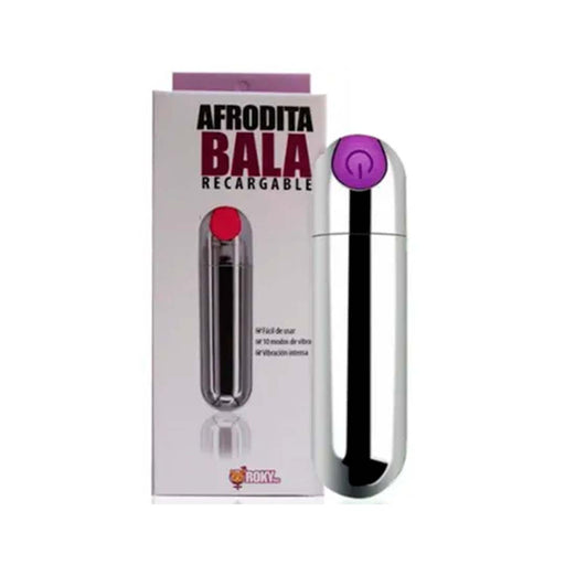 Bala Vibradora Recargable Afrodita Flameantes