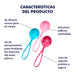 Bolas de Kegel Satisfyer Strengthening Balls X3 Flameantes