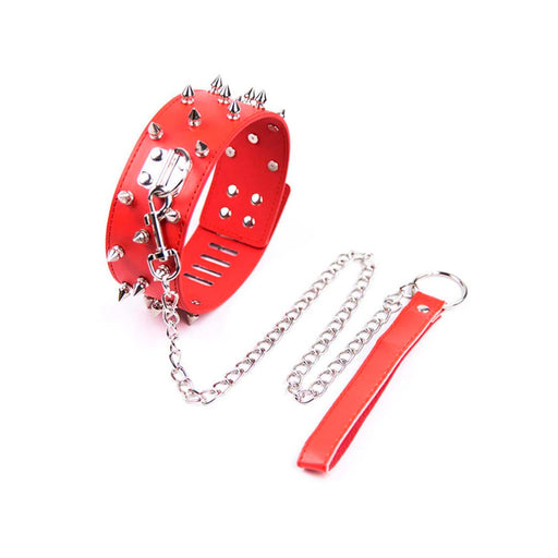 Collar Odes Rojo de BDSM Flameantes