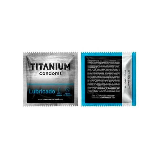 Condones Titanium Lubricados x3 Flameantes 