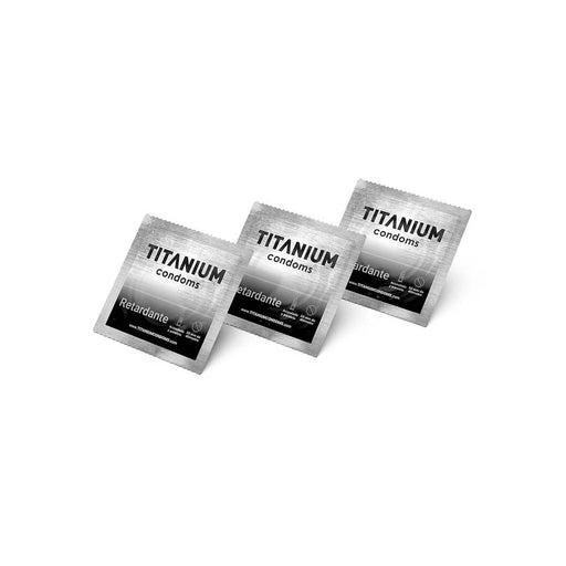 Condones Titanium Retardantes x3 Flameantes
