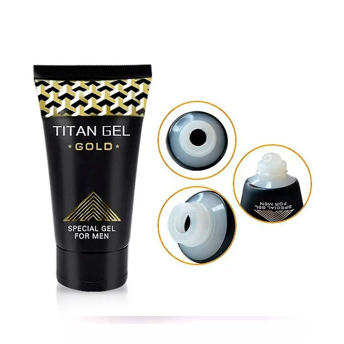 CREMA ENGROSADORA Y ALARGADORA DE PENES TITAN GEL GOLD 50ml