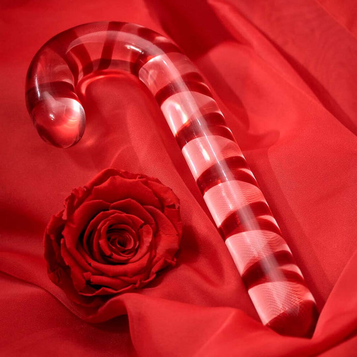 Dildo de Vidrio Baston Flameantes