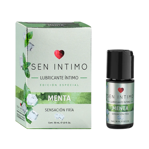 Lubricante Menta Sensación Fría 30ml Sen intimo Flameantes