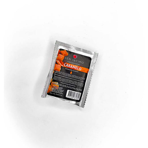 Lubricante Oral Caliente Caramelo Sachet 7ml Sen Intimo Flameantes
