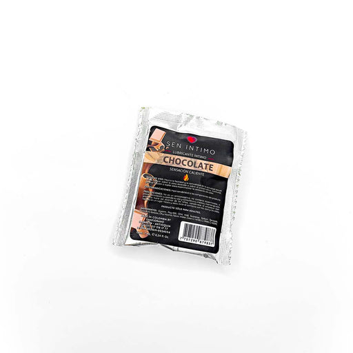 Lubricante Oral Caliente Chocolate Sachet 7ml Sen Intimo Flameantes