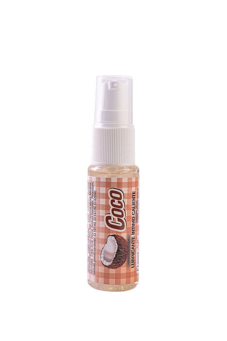 Lubricante Oral Caliente Coco 20ml Flavor Sx Flameantes