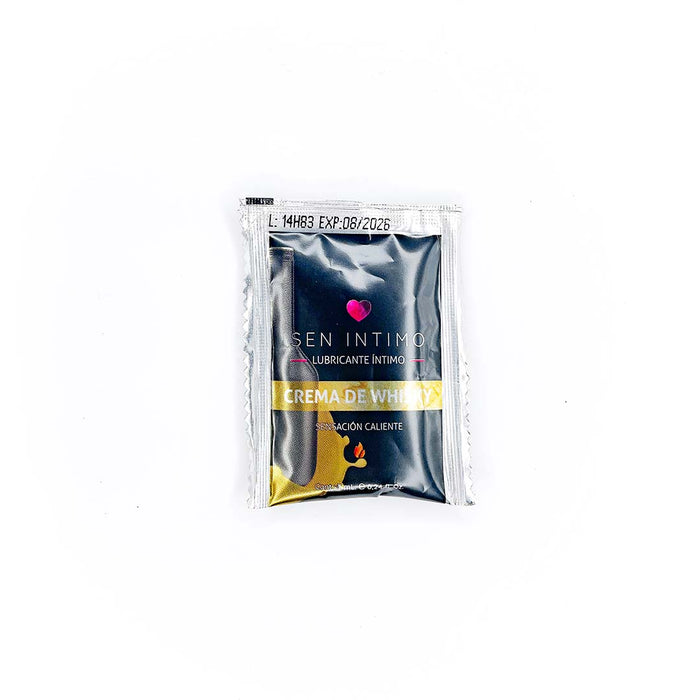 Lubricante Oral Caliente Crema de Whisky 7ml Sen Intimo Flameantes