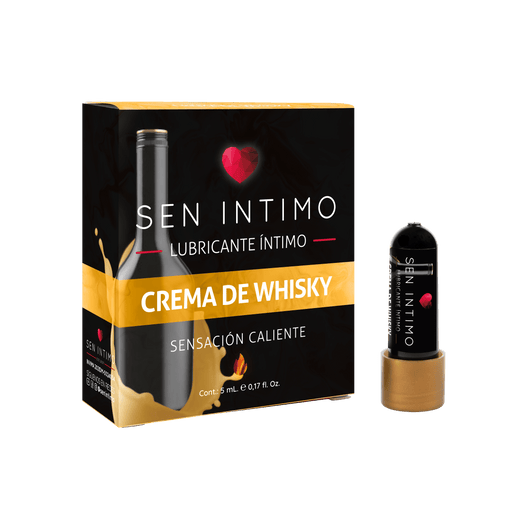 Lubricante Oral Caliente Crema de Whisky 5ml Sen Intimo Flameantes