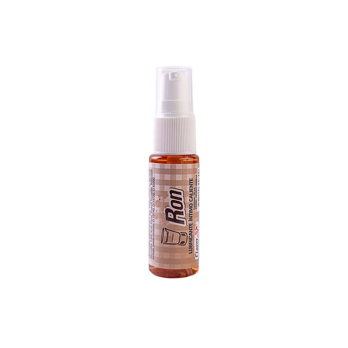 Lubricante Oral Caliente Ron 20ml Flavor Sx Flameantes