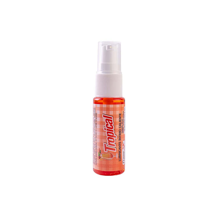 Lubricante Oral Caliente Tropical 20ml Flavor Sx Flameantes