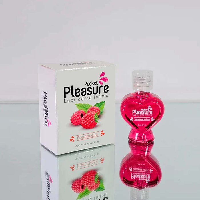 Lubricante Oral sabor Frambuesa 37ml Pocket Pleasure Flameantes