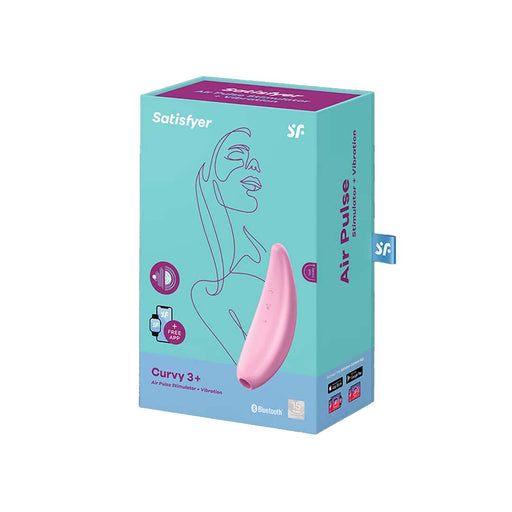 Succionador de CLitoris Satisfyer Curvy 3+ Flameantes