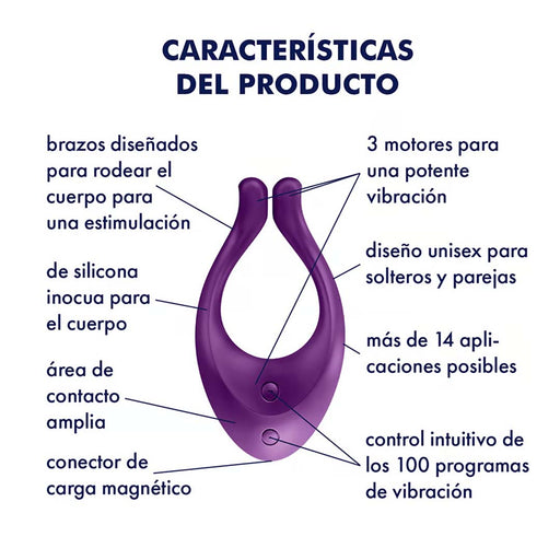 Vibrador Satisfyer Endless Love Flameantes