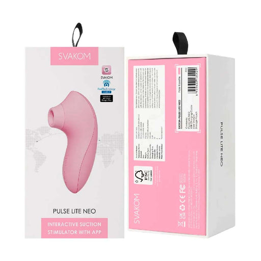 Succionador de Clitoris Pulse Lite Neo Svakom Flameantes